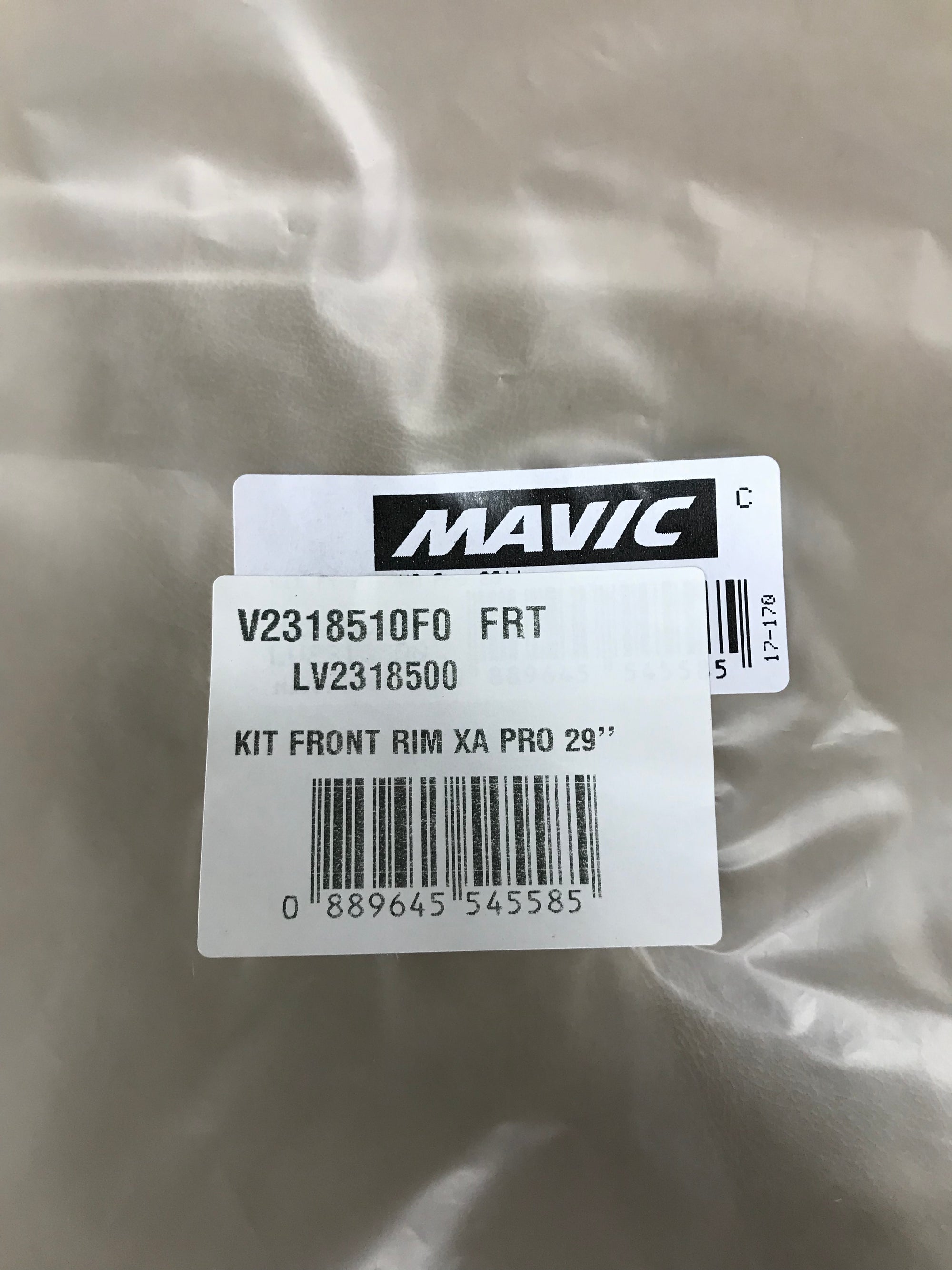 XA Pro 29" Front Rim 2018+ - V2318510