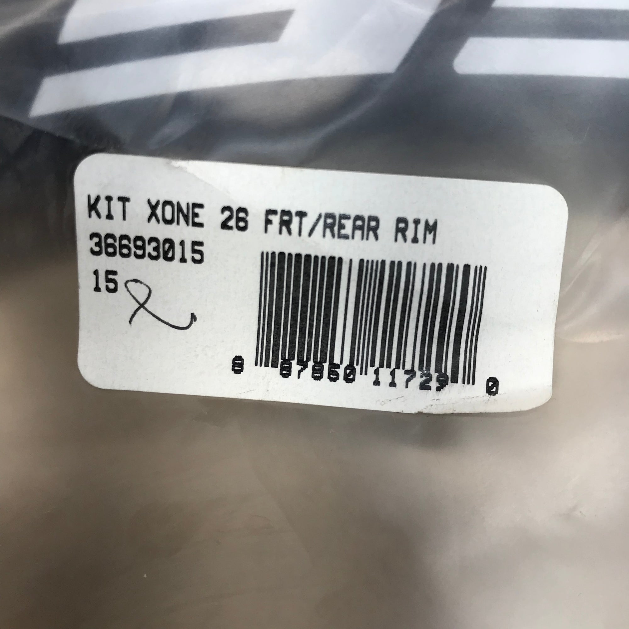Crossone 26" FRONT/REAR Rim 2014+- 36693015