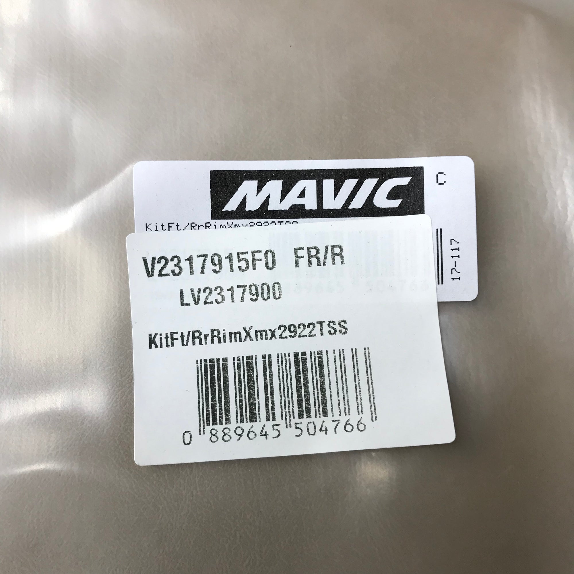 Crossmax 29" FRONT/REAR Rim 2018+- V2317915