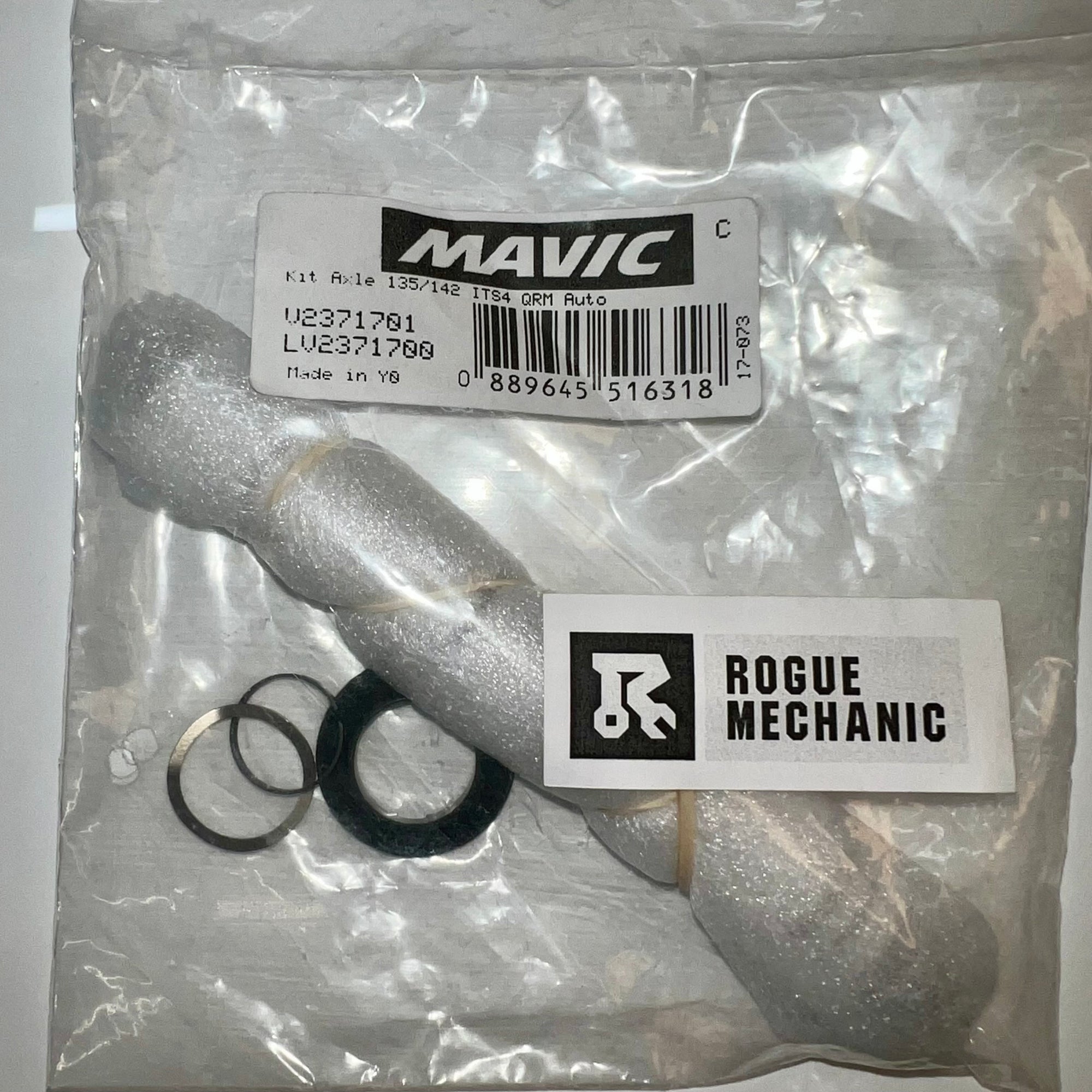 Mavic REAR Axle ITS-4 QRM Auto 135-142mm for MTB (2018+) - V2371701