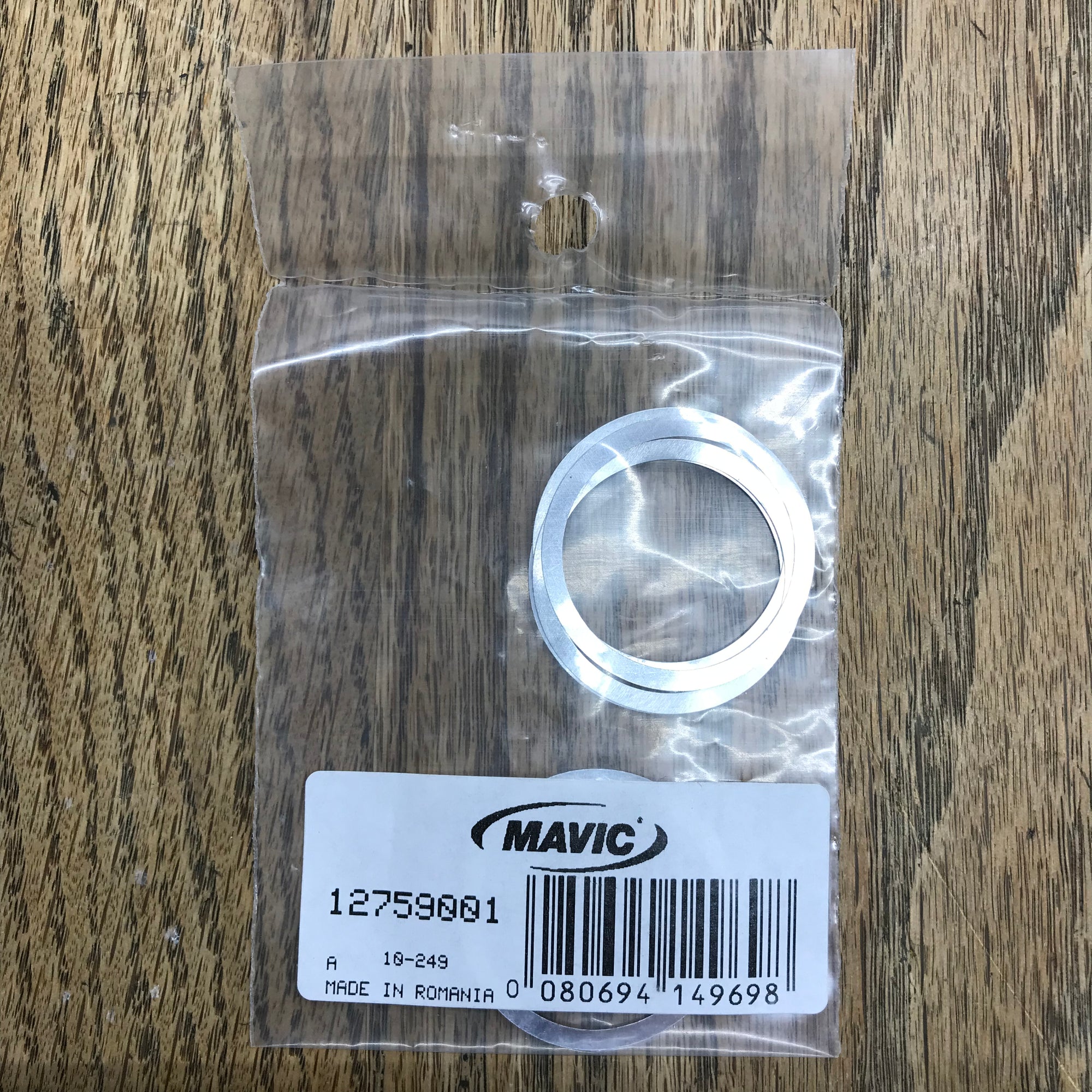 Mavic Kit of 5 Washers Spacers for Mavic Lefty Hubs - 12759001
