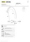 Mavic CXR Elite FRONT Rim 2017+ - V2408110