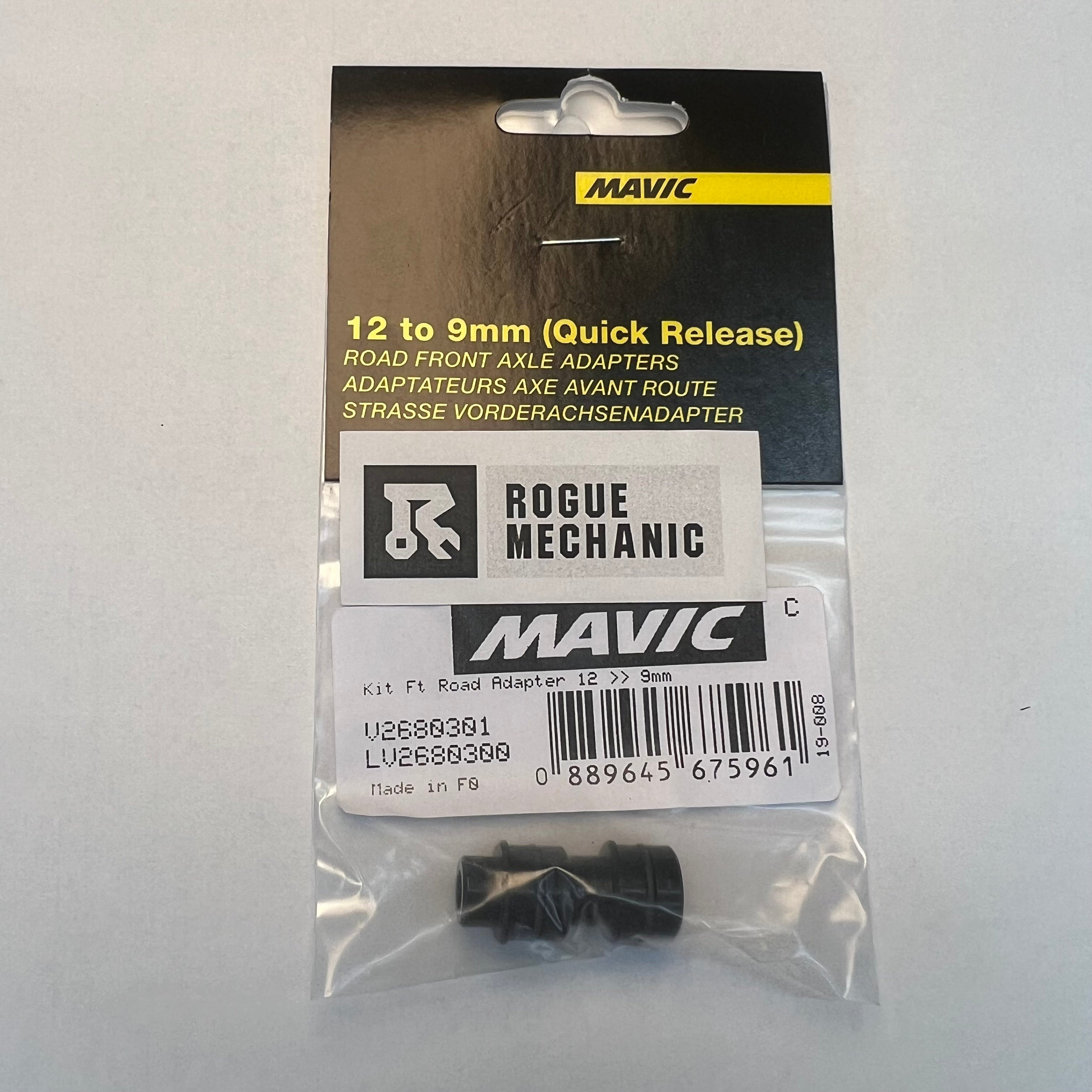 Mavic 12mm to 9mm (QR) Axle Adapters V2680301 RogueMechanic