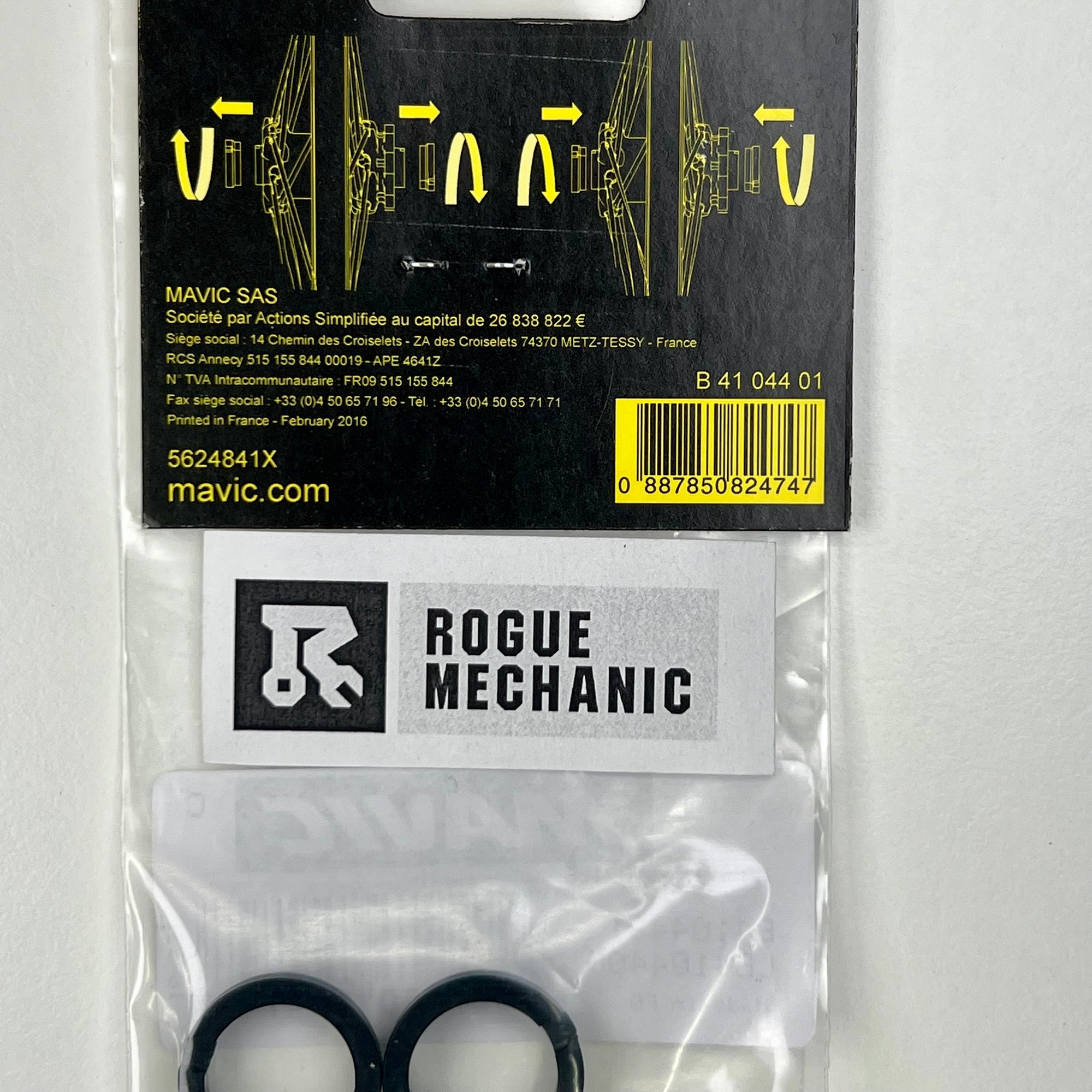 Mavic Front Road/MTN 15mm Axle Adapters - B4104401