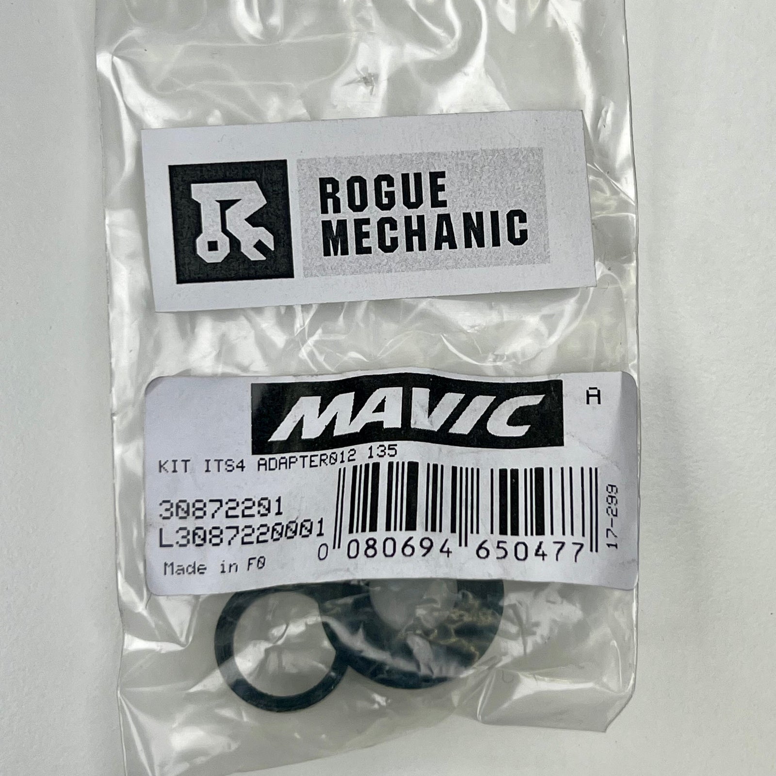 Mavic Rear Fork Rest ITS-4 Axle Adapters 135mm - 30872201
