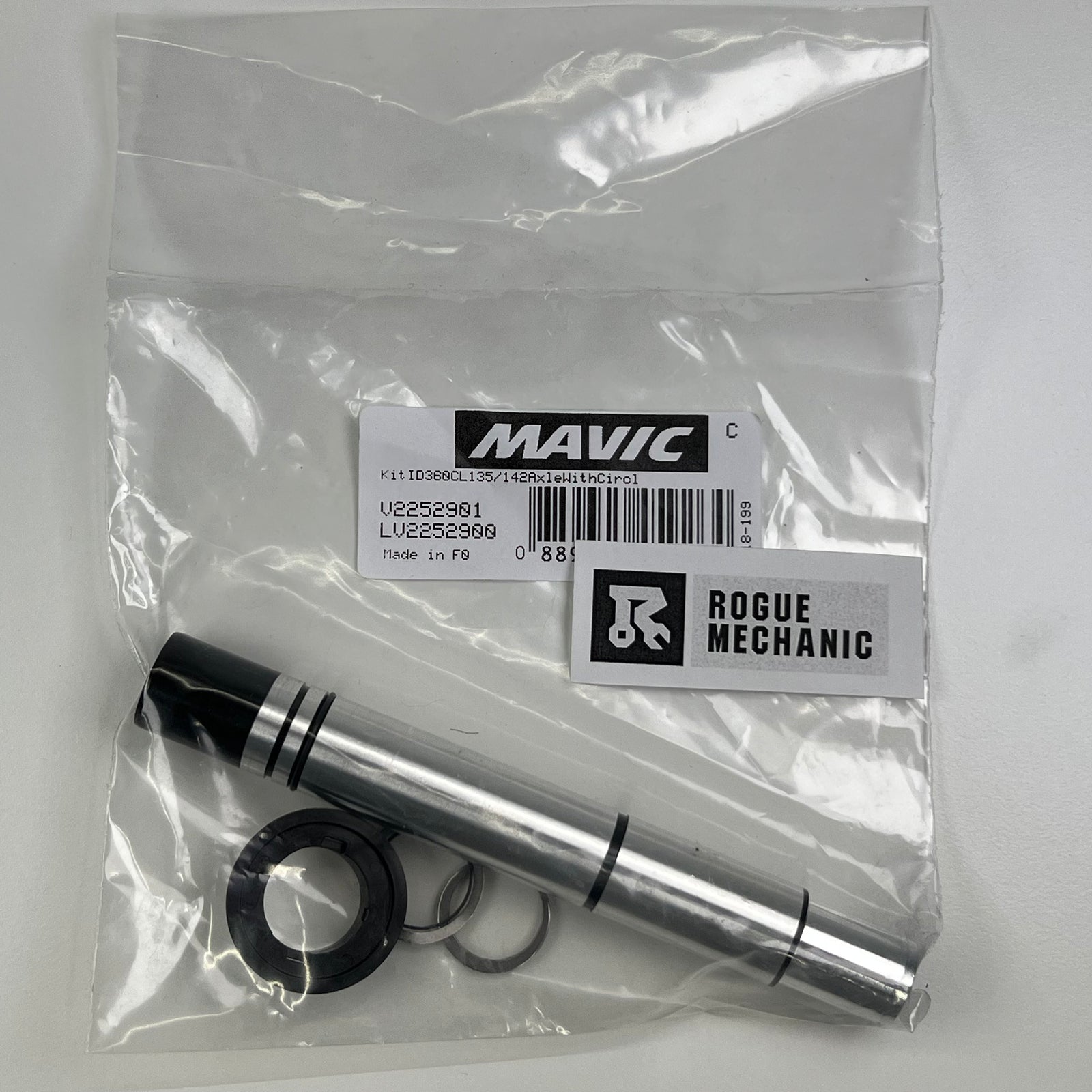 Mavic REAR Axle for ID360 Center Lock 135/142mm  2017+ - V2252901