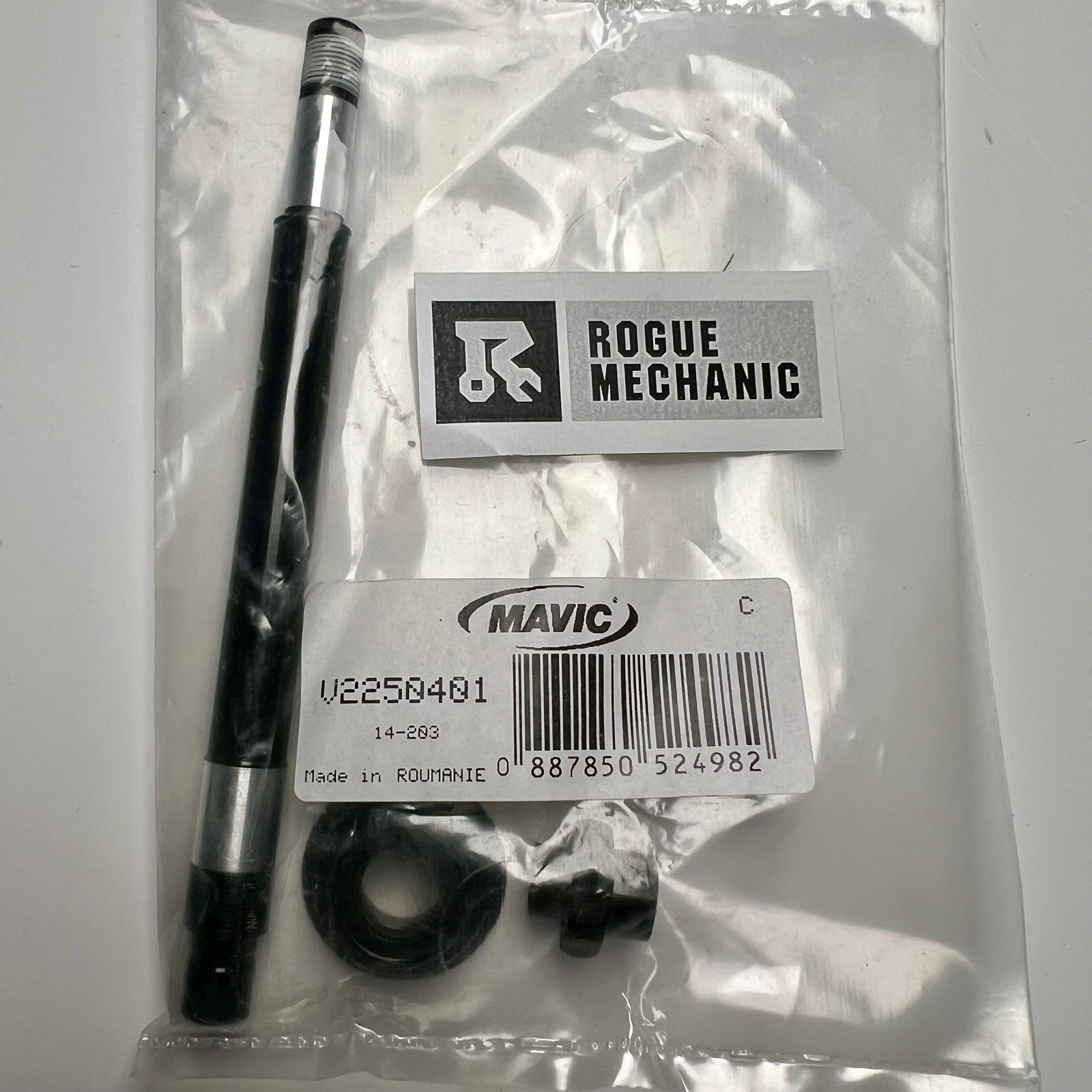 Mavic front axle for CL hubs V2250401