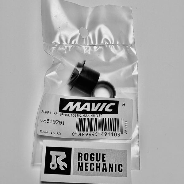 Mavic Rear Auto Axle Adapters V2510701 QRM 12X142/148/157