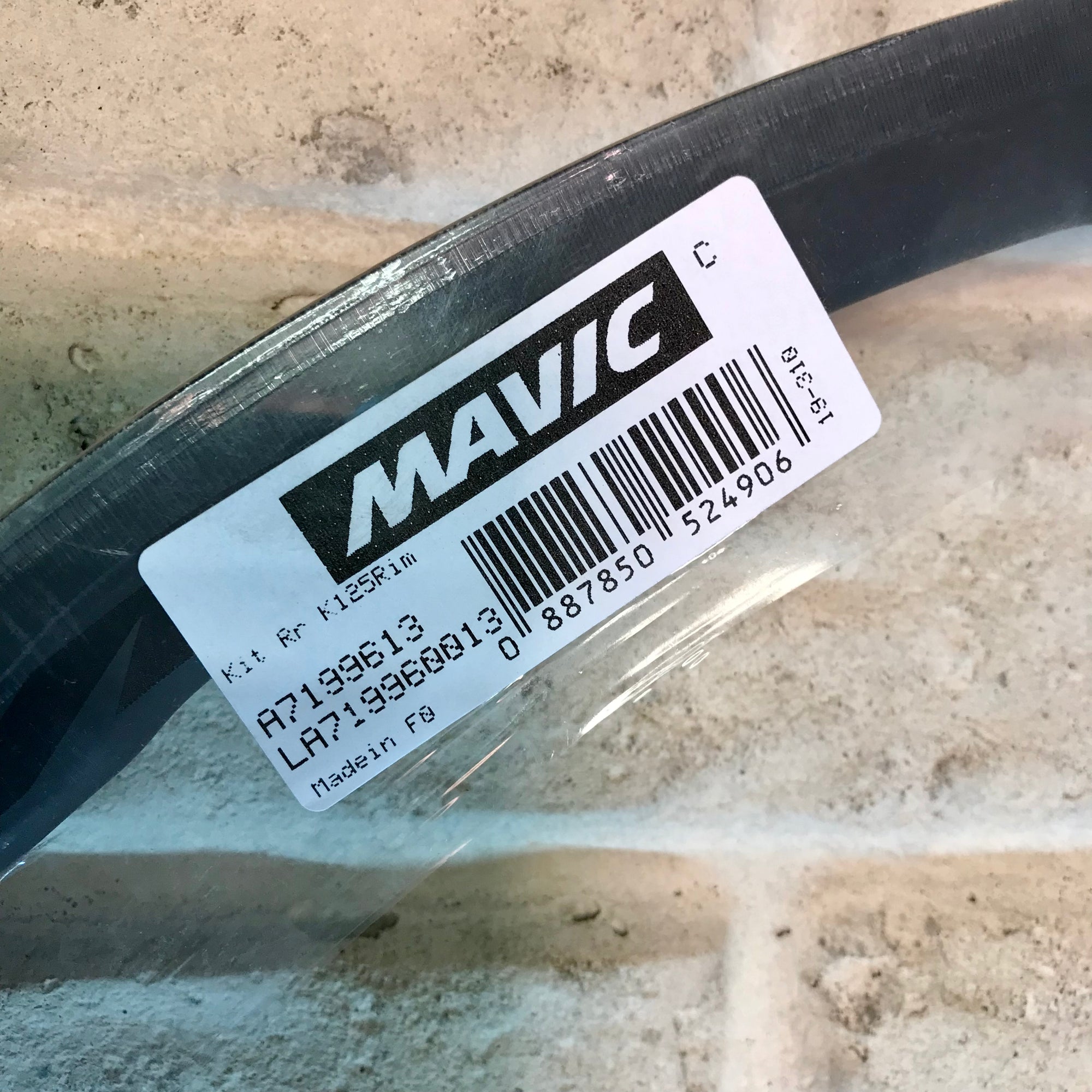 Mavic Ksyrium 125 REAR Rim Black 2015+ - A7199613