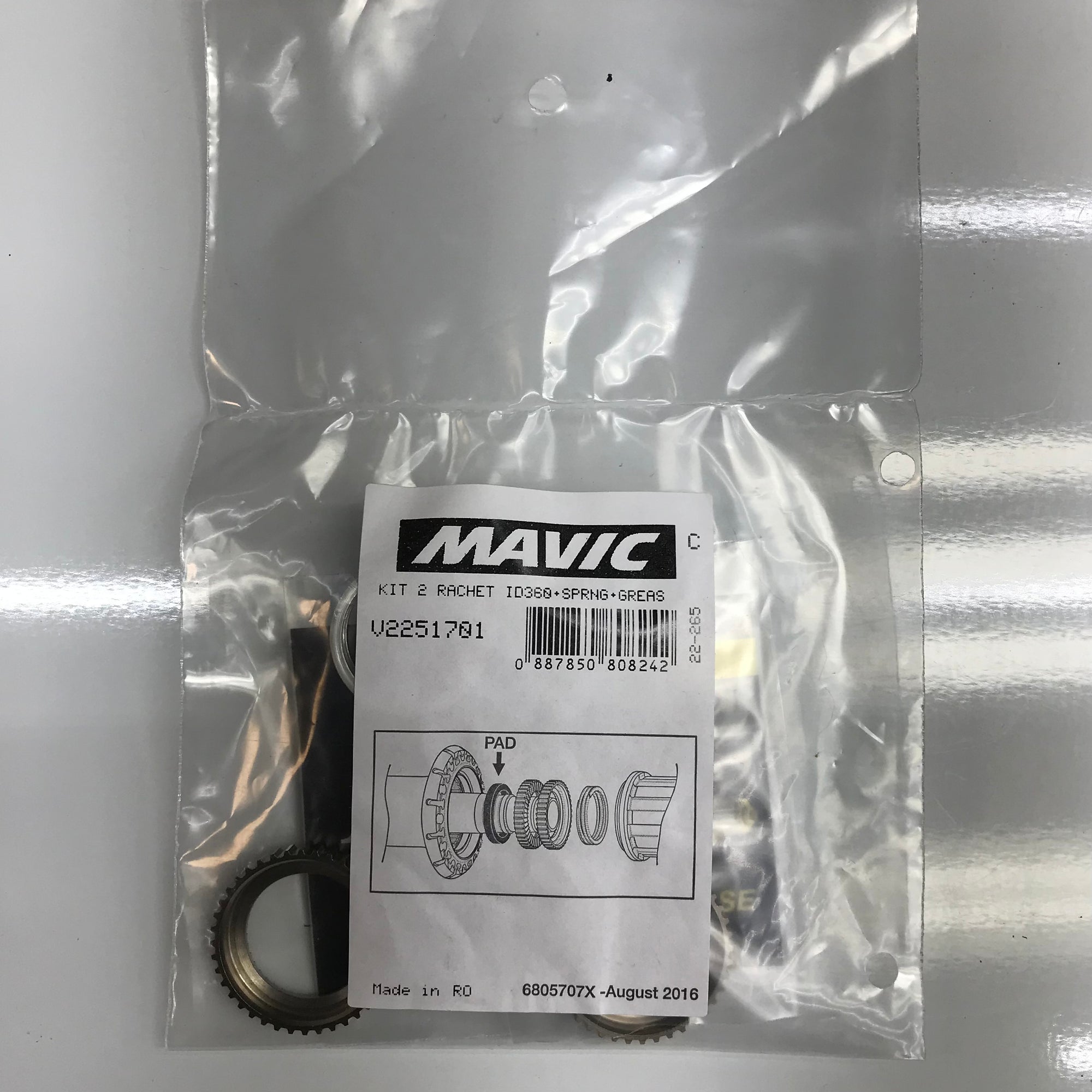 Mavic ID360 Ratchets and Spring Kit - V2251701