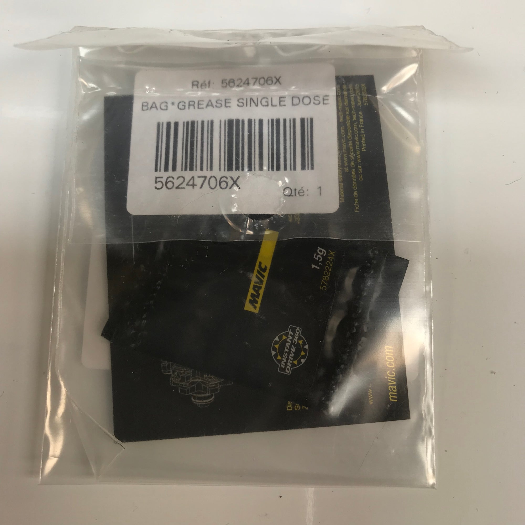 Mavic ID360 Freehub Body Seal + Grease- V2251601