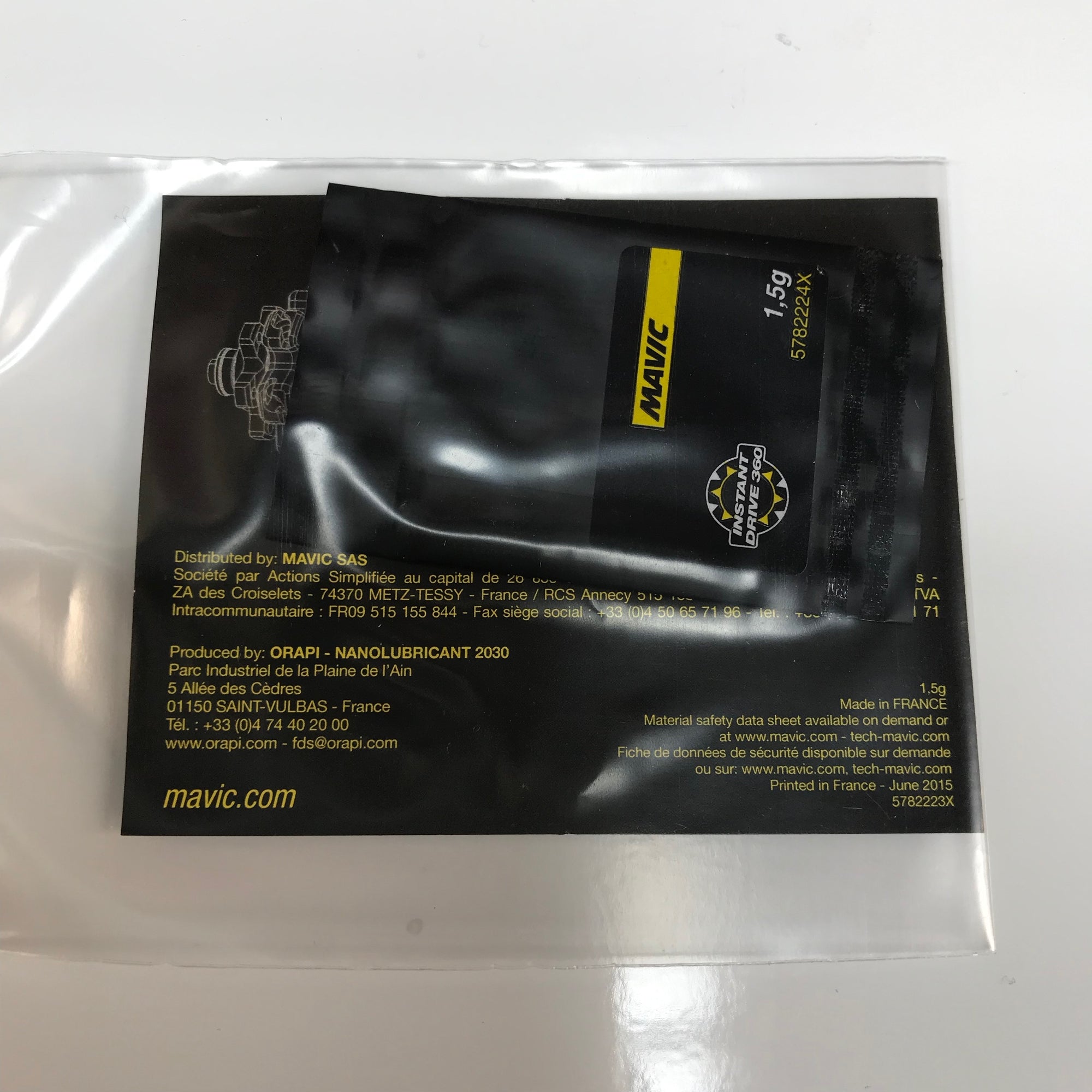 Mavic ID360 Insta Drive Grease- V2251901